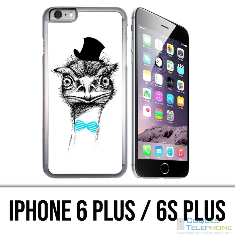 Coque iPhone 6 Plus / 6S Plus - Funny Autruche
