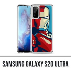 Coque Samsung Galaxy S20 Ultra - Iron Man Design Affiche