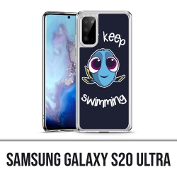Samsung Galaxy S20 Ultra case - Just Keep Swimming