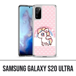 Samsung Galaxy S20 Ultra Case - Kawaii Einhorn