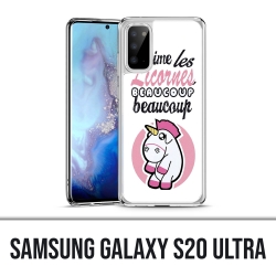 Coque Samsung Galaxy S20 Ultra - Licornes