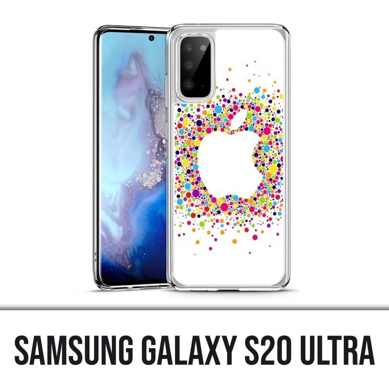 Samsung Galaxy S20 Ultra Case - Multicolored Apple Logo