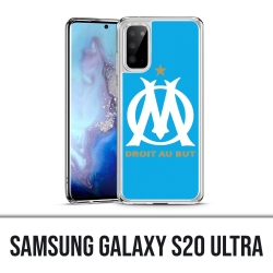 Coque Samsung Galaxy S20 Ultra - Logo Om Marseille Bleu