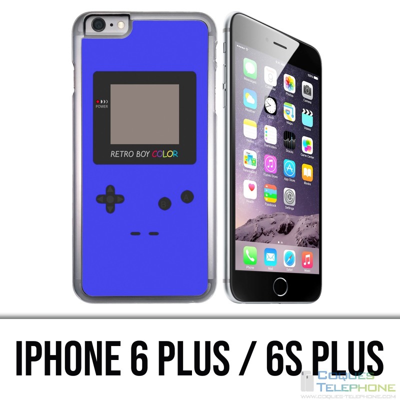 Funda para iPhone 6 Plus / 6S Plus - Game Boy Color Azul