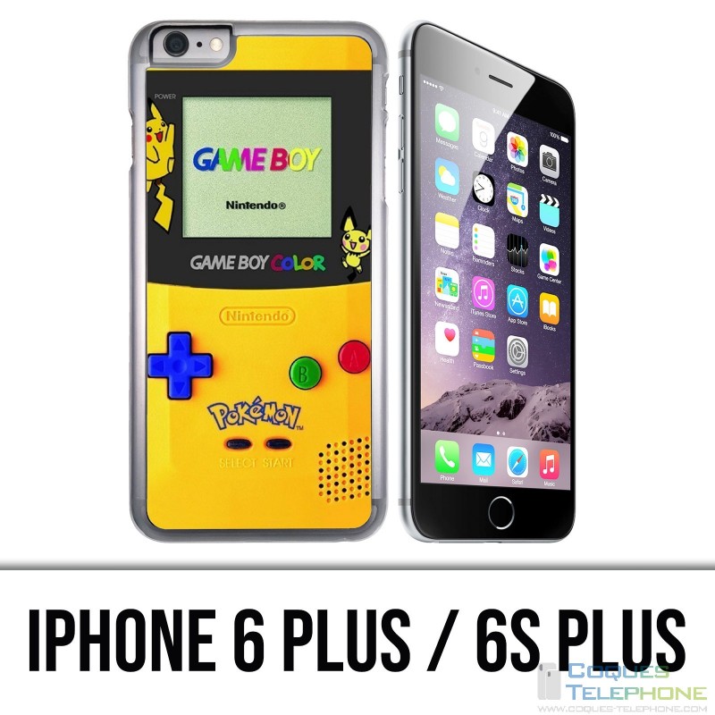 Funda para iPhone 6 Plus / 6S Plus - Game Boy Color Pikachu Amarillo Pokeì Mon