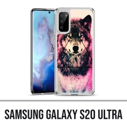 Coque Samsung Galaxy S20 Ultra - Loup Triangle