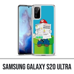 Samsung Galaxy S20 Ultra Case - Mario Humor