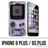 Custodia per iPhone 6 Plus / 6S Plus - Game Boy Color Violet