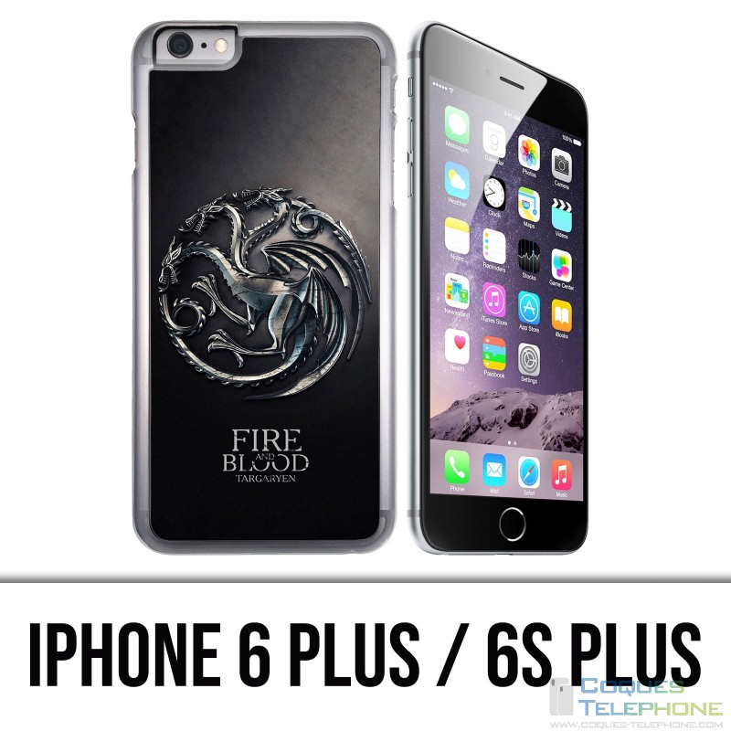 Custodia per iPhone 6 Plus / 6S Plus - Game Of Thrones Targaryen