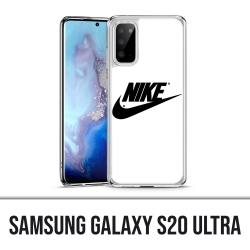 Custodia Samsung Galaxy S20 Ultra - Logo Nike bianco