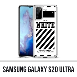 Coque Samsung Galaxy S20 Ultra - Off White Blanc