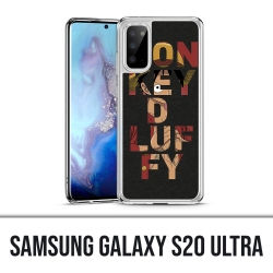 Coque Samsung Galaxy S20 Ultra - One Piece Monkey D Luffy