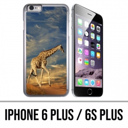 Custodia per iPhone 6 Plus / 6S Plus - Pelliccia di giraffa