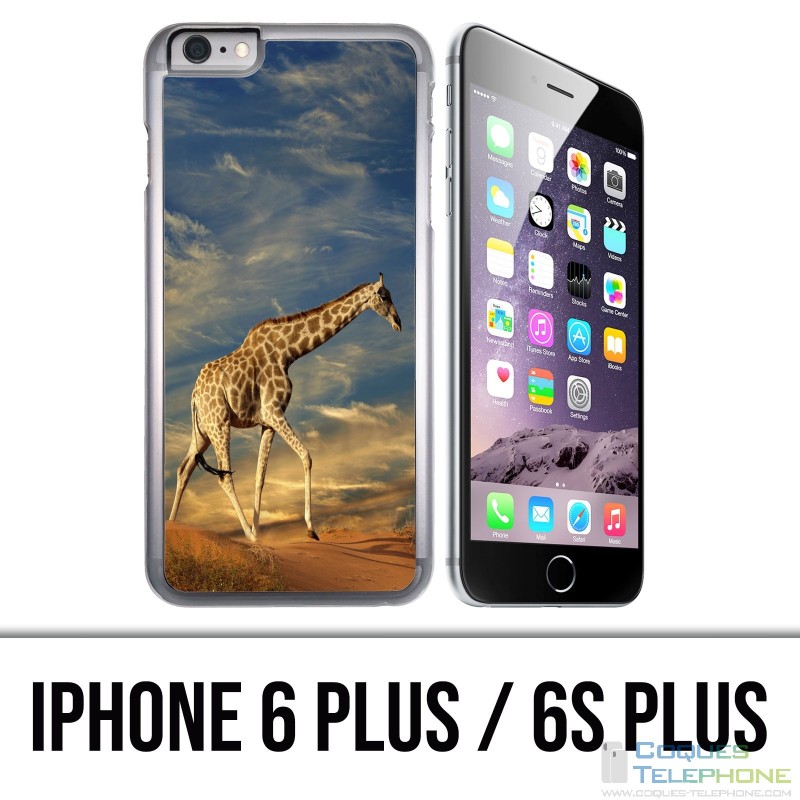 Coque iPhone 6 PLUS / 6S PLUS - Girafe Fourrure