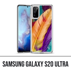 Funda Ultra para Samsung Galaxy S20 - Plumas