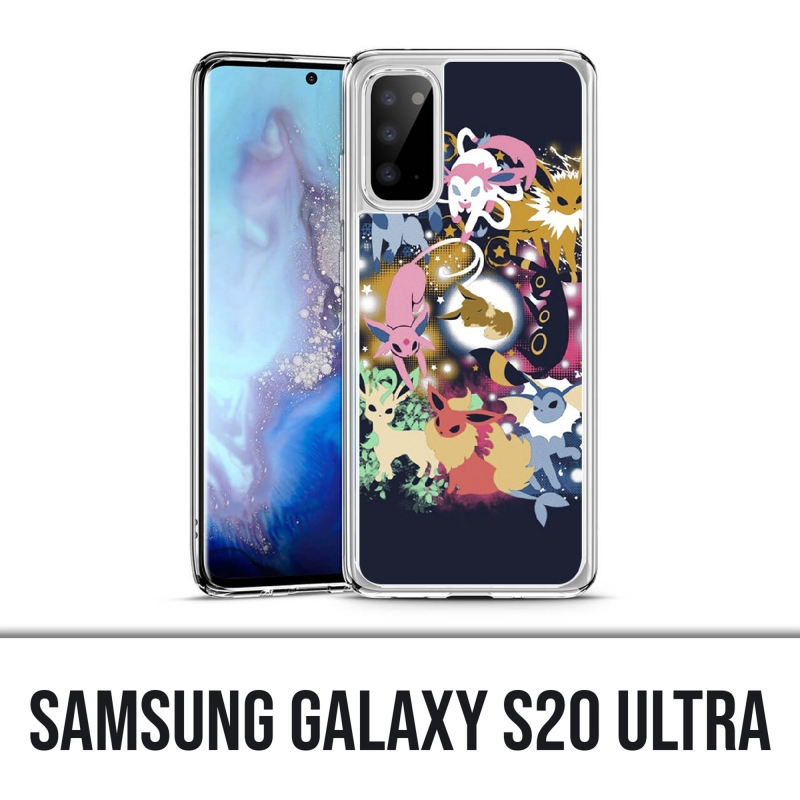 Custodia Samsung Galaxy S20 Ultra - Pokémon Évoli Évolutions