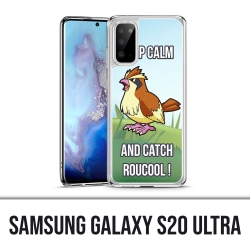 Samsung Galaxy S20 Ultra Hülle - Pokémon Go Catch Roucool