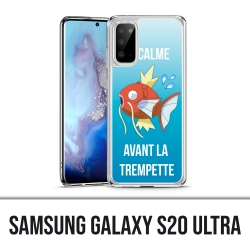 Coque Samsung Galaxy S20 Ultra - Pokémon Le Calme Avant La Trempette Magicarpe