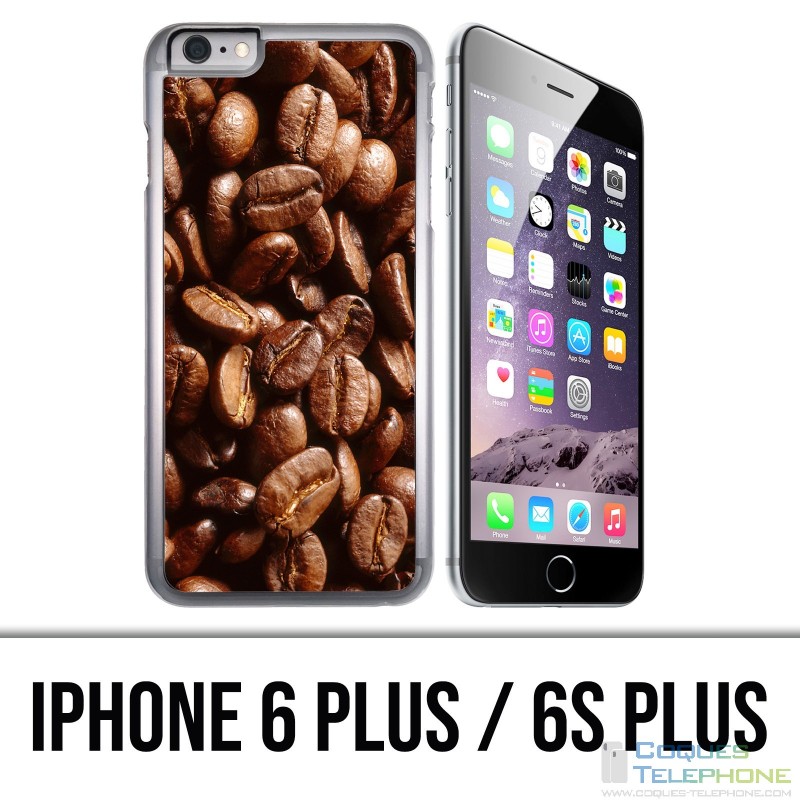 Coque iPhone 6 Plus / 6S Plus - Grains Café