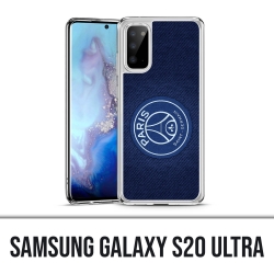 Custodia Samsung Galaxy S20 Ultra - Psg minimalista sfondo blu