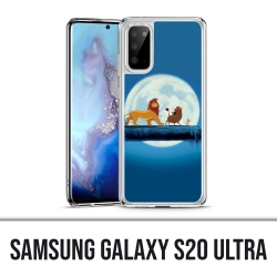 Coque Samsung Galaxy S20 Ultra - Roi Lion Lune