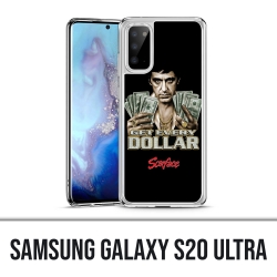 Samsung Galaxy S20 Ultra case - Scarface Get Dollars