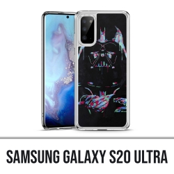 Coque Samsung Galaxy S20 Ultra - Star Wars Dark Vador Néon