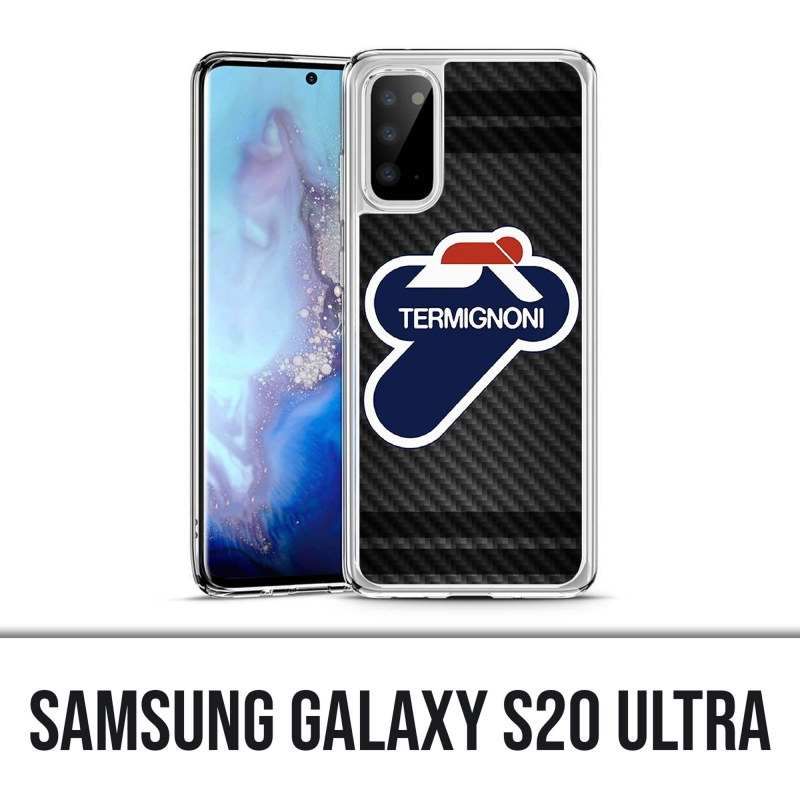 Samsung Galaxy S20 Ultra case - Termignoni Carbon