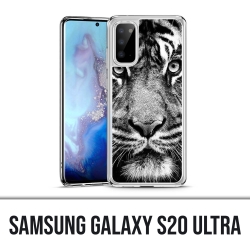 Samsung Galaxy S20 Ultra Case - Schwarzweiss-Tiger
