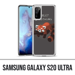 Coque Samsung Galaxy S20 Ultra - To Do List Panda Roux