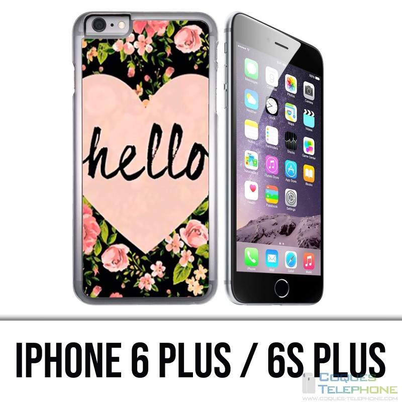 IPhone 6 Plus / 6S Plus Hülle - Hallo rosa Herz
