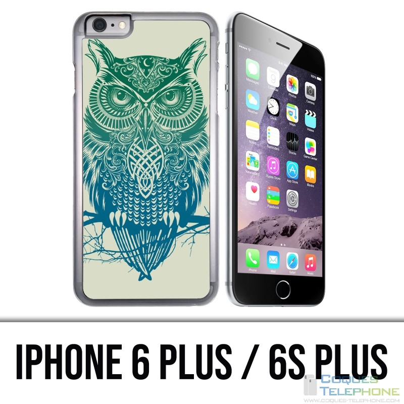 IPhone 6 Plus / 6S Plus Case - Abstract Owl