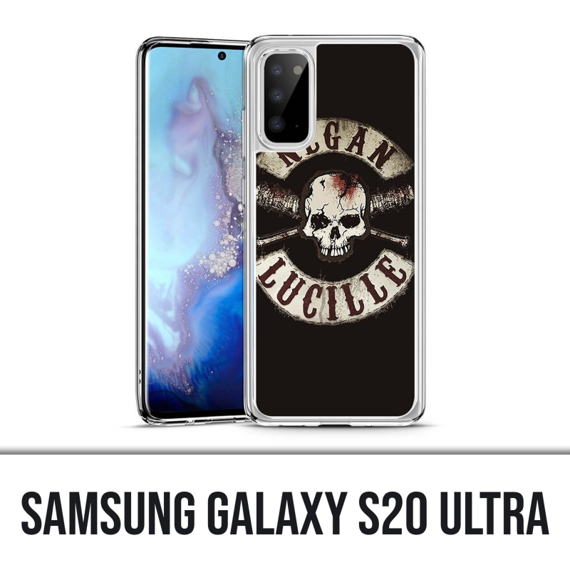 Samsung Galaxy S20 Ultra Case - Walking Dead Logo Negan Lucille