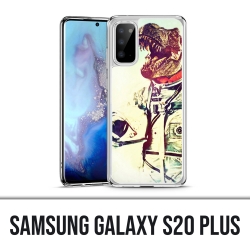Custodia Samsung Galaxy S20 Plus - Dinosauro animale astronauta