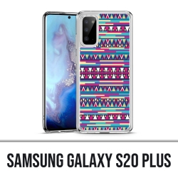 Samsung Galaxy S20 Plus Hülle - Pink Azteque