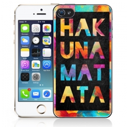 Hakuna Matata Handyhülle - Mehrfarbig