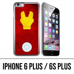 Custodia per iPhone 6 Plus / 6S Plus - Iron Man Art Design