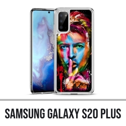 Samsung Galaxy S20 Plus Hülle - Mehrfarbiger Bowie