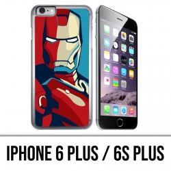 Custodia per iPhone 6 Plus / 6S Plus - Iron Man Design Poster