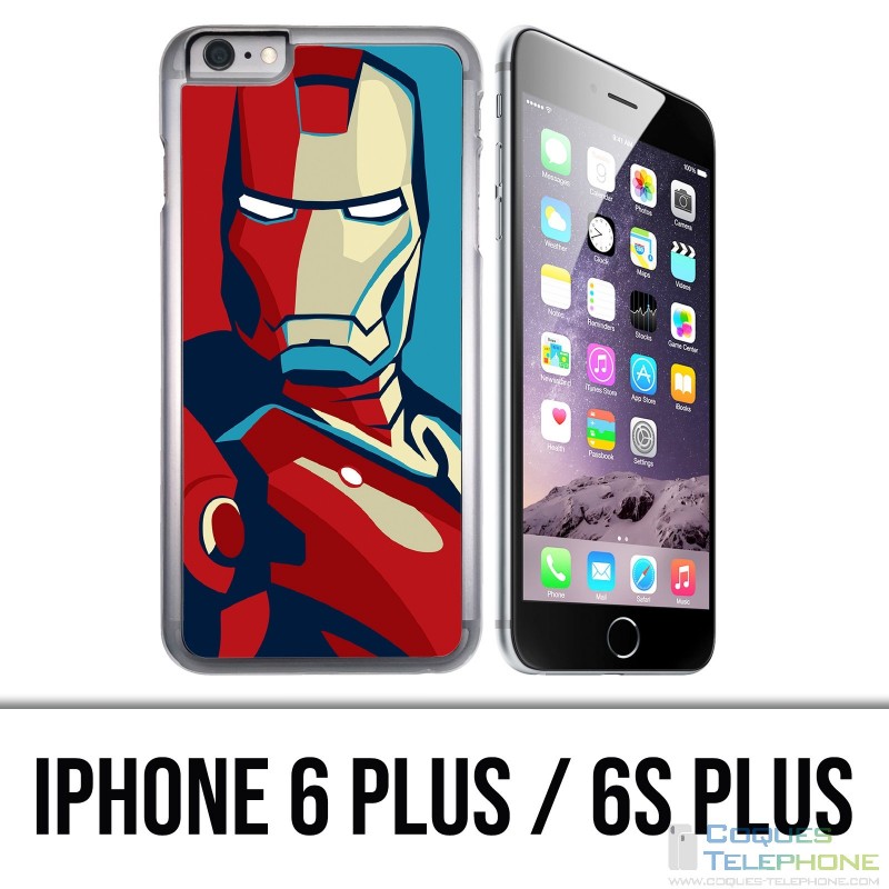 IPhone 6 Plus / 6S Plus Case - Iron Man Design Poster