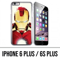 Custodia per iPhone 6 Plus / 6S Plus - Iron Man Paintart