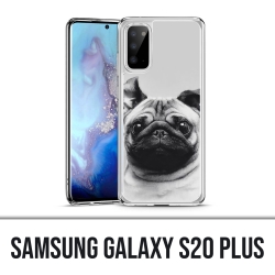 Funda Samsung Galaxy S20 Plus - orejas de perro Pug