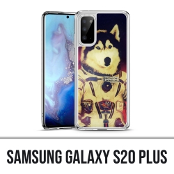 Coque Samsung Galaxy S20 Plus - Chien Jusky Astronaute