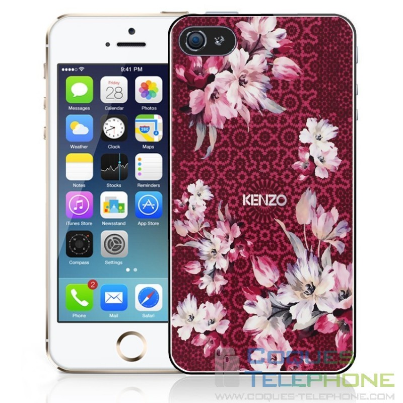 Betrokken het winkelcentrum Netjes Phone Case Kenzo Flowers Modele iPhone 11