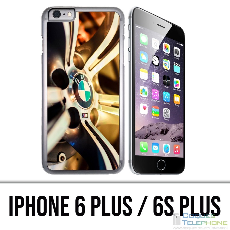Coque iPhone 6 PLUS / 6S PLUS - Jante Bmw Chrome