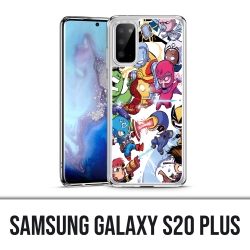Coque Samsung Galaxy S20 Plus - Cute Marvel Heroes