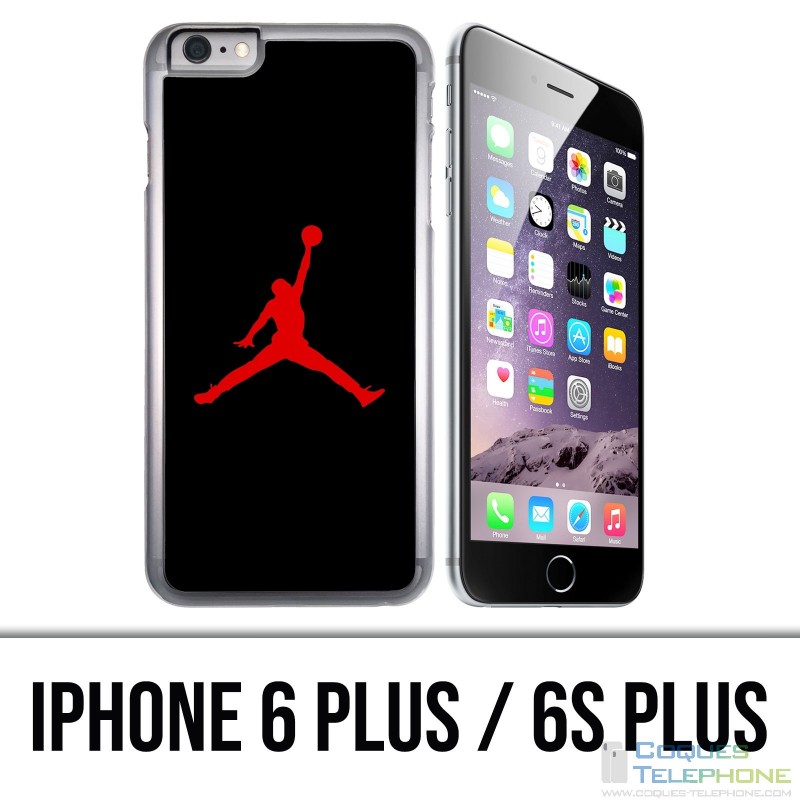 Funda para iPhone 6 Plus / 6S Plus - Jordan Basketball Logo Black
