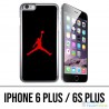 IPhone 6 Plus / 6S Plus Case - Jordan Basketball Logo Black