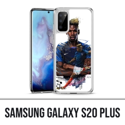 Coque Samsung Galaxy S20 Plus - Football France Pogba Dessin
