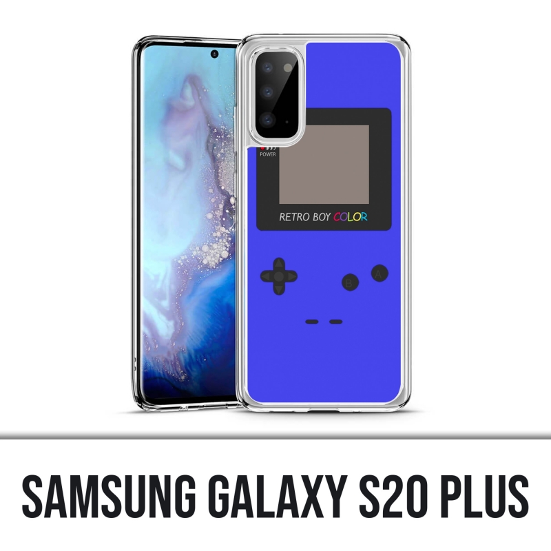 Samsung Galaxy S20 Plus case - Game Boy Color Blue